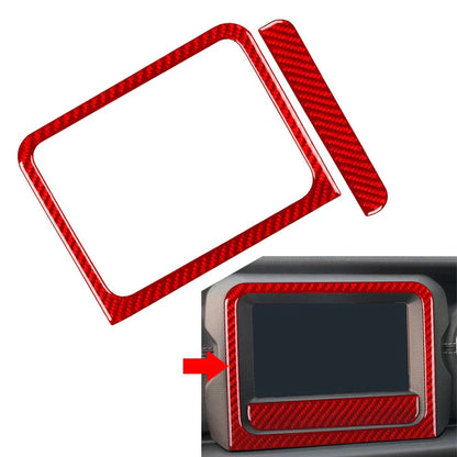 7" GPS Navigation Panel Cover Trim for Jeep Wrangler JL Gladiator (2018-2023)