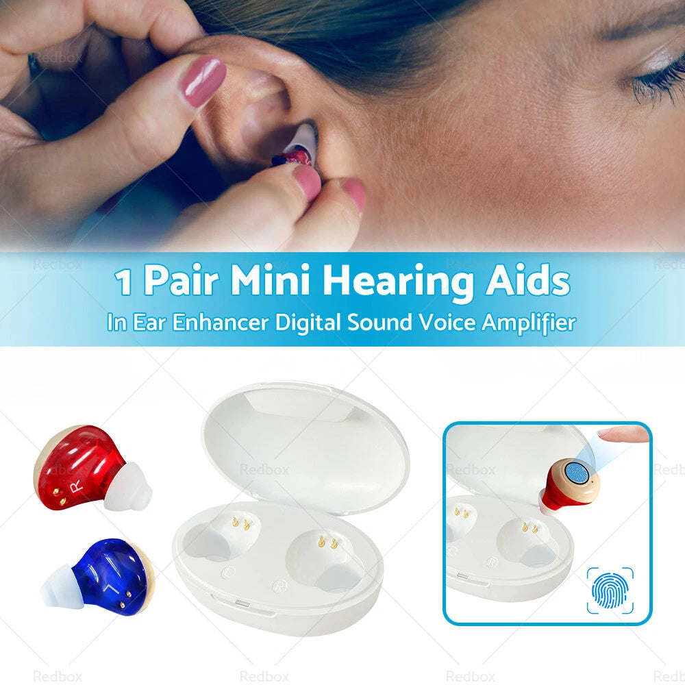 Digital Sound Voice Amplifier Mini Hearing Aids  In Ear Enhancer USB