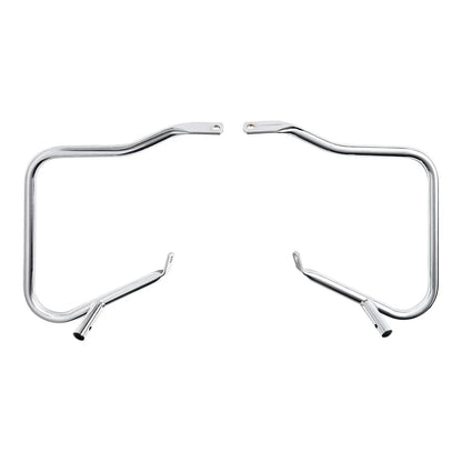 Chrome Saddlebags Guard Bracket for Harley Touring Street Glide (2014-2024)