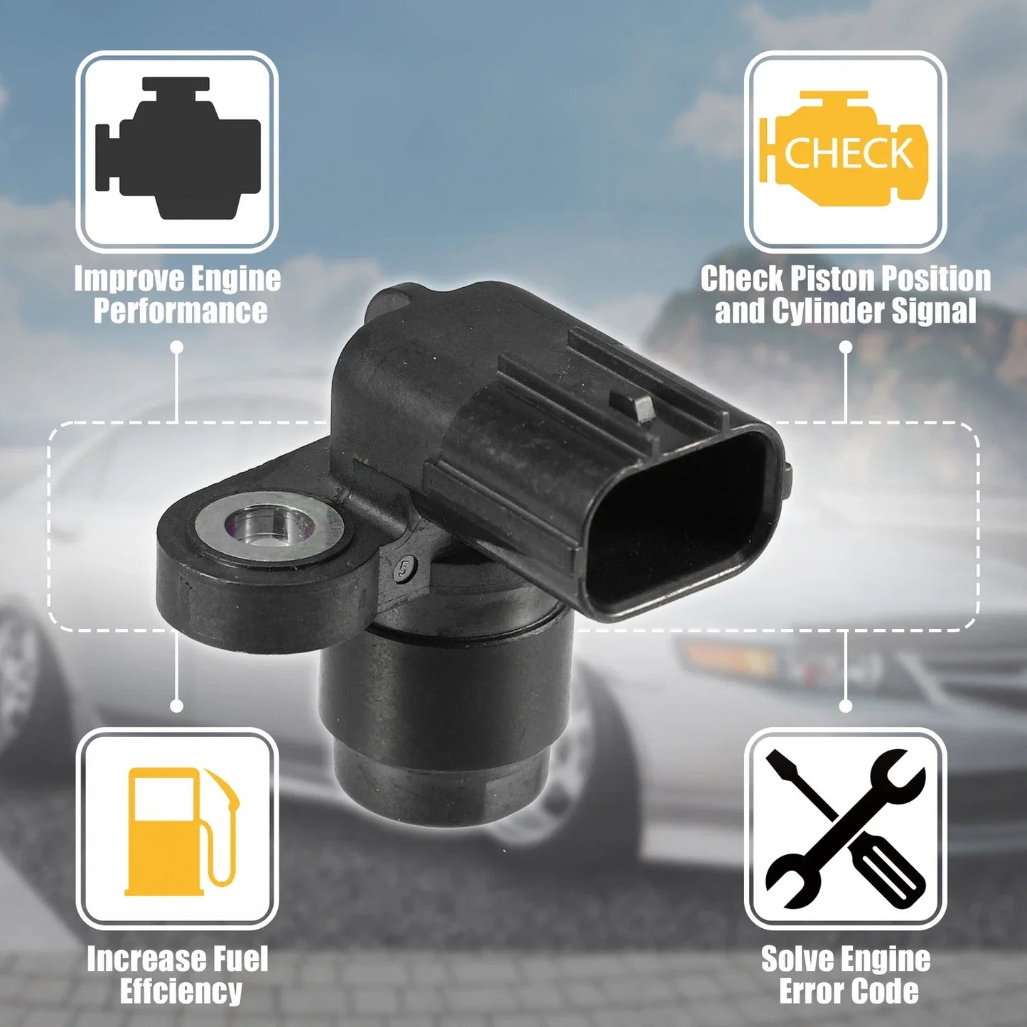 Crankshaft Position Sensor for Acura CL V6 3.2L (2003)