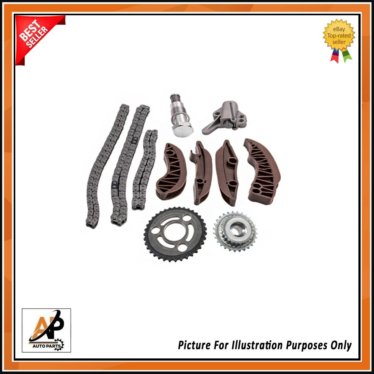 Crankshaft Timing Chain Kit for BMW 3 Series 540D D3 D4 (2010–2017)