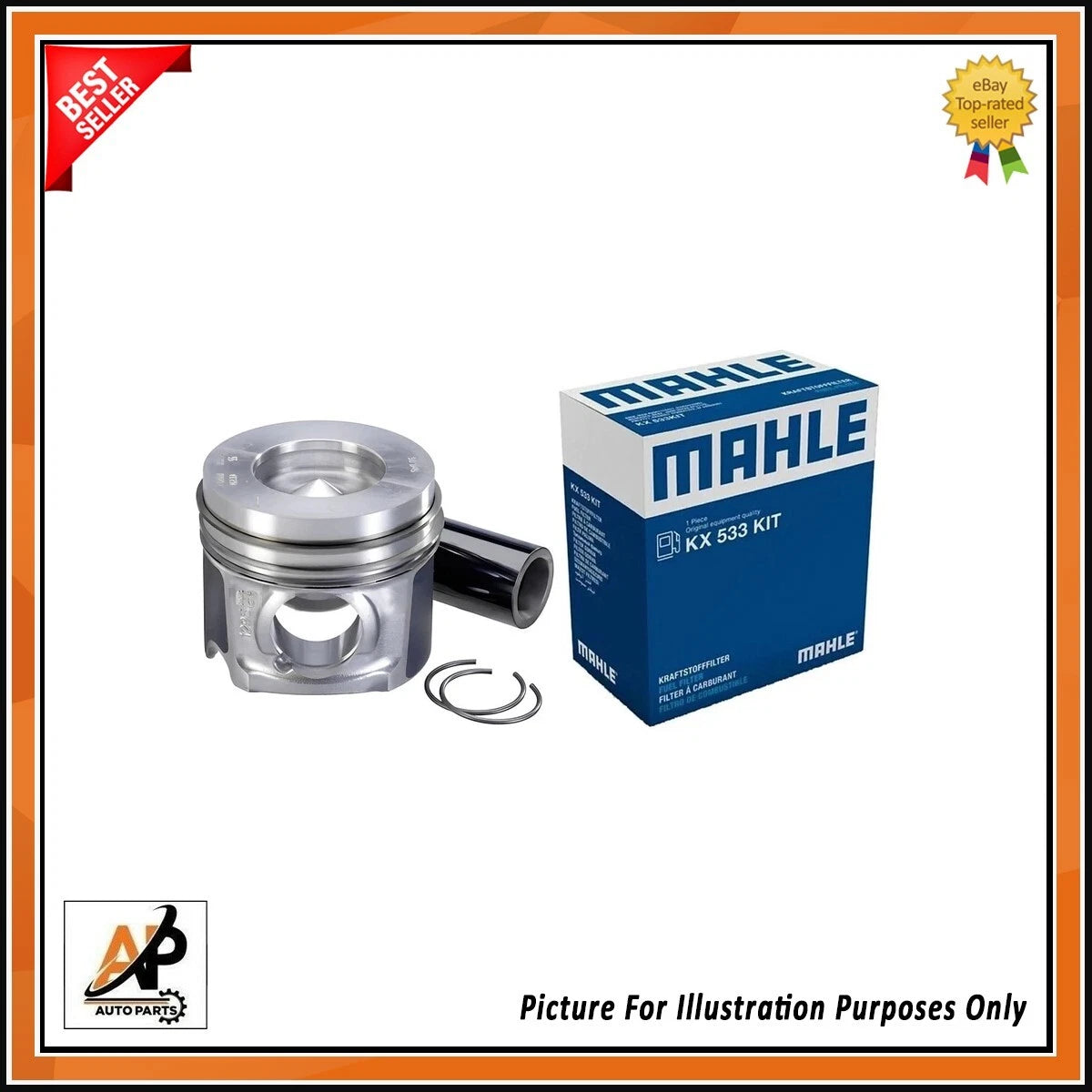 Engine Piston Replacement for Audi Q5 Q7 3.0 TDI Quattro CTBA CTBC (STD)