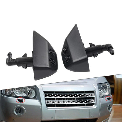 Headlight Washer Spray Nozzle Jet for Land Rover Freelander 2 (2008-2010) 1 Pair