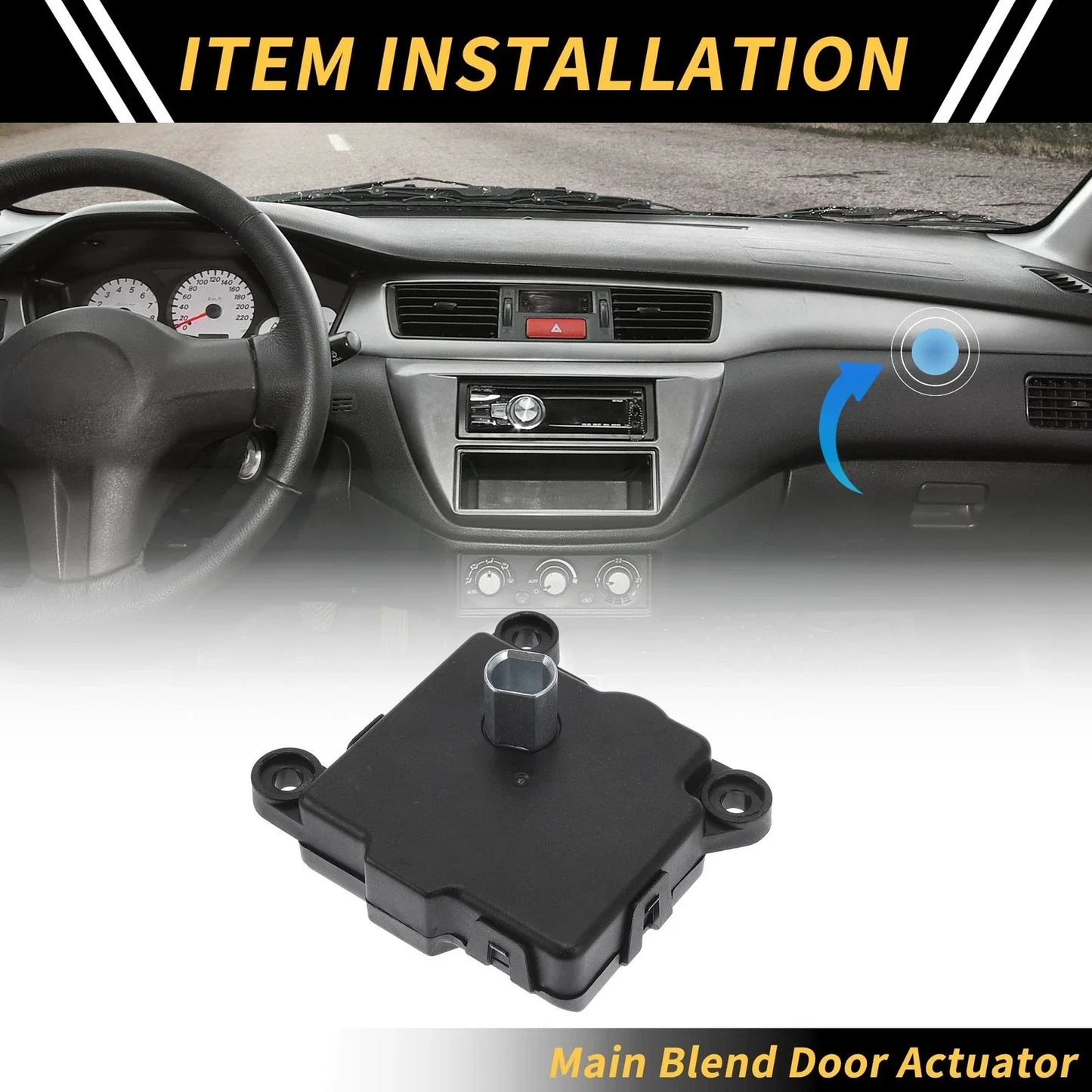 HVAC Air Door Actuator for Dodge Ram 1500 (1999-2001)