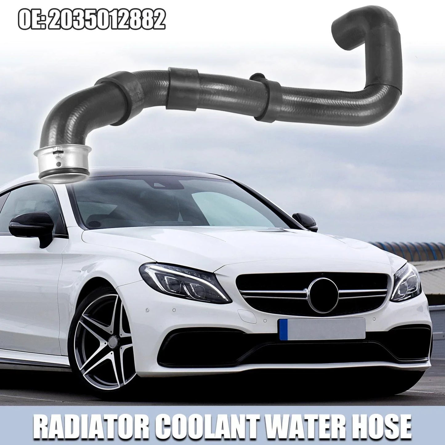 Lower Radiator Coolant Hose for Mercedes-Benz C230 (2002)