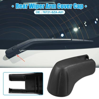 Rear Windshield Wiper Arm Nut Cover for Honda Pilot (2016-2023) - Black