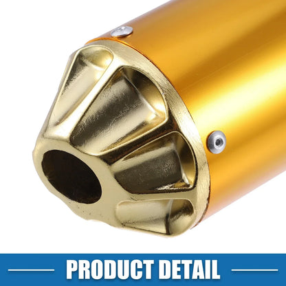 Exhaust Muffler Silencer Pipe Kit 1.1Inch for Honda Motorcycle
