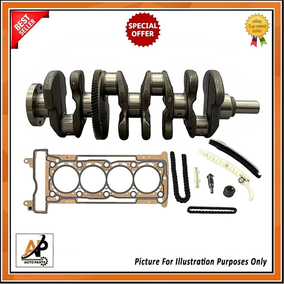 Crankshaft Rebuild Kit for Mercedes-Benz C-Class W205 2.0L (2016–2021)