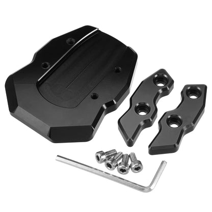Kickstand Plate Pad for Honda Adv-160 2022 with Wrench - Black