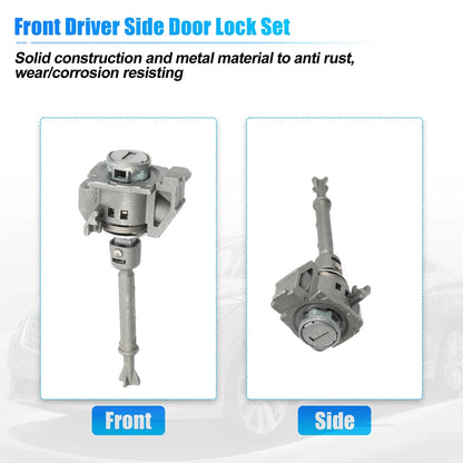 Door Lock Cylinder Kit with 2 Keys for Honda CR-V (2012-2016)