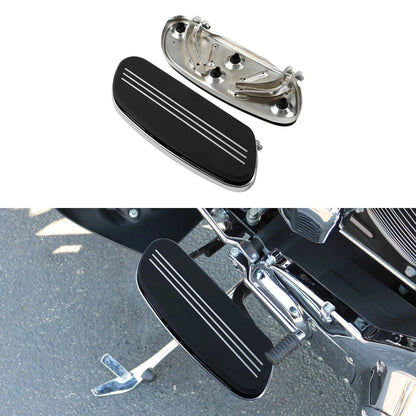 Chrome Driver Floorboard Kit for Harley Touring Electra Road Glide (1986-2023)