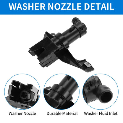 Front Driver Side Headlight Washer Nozzle for Lexus RX330 RX350 (2004-2006)