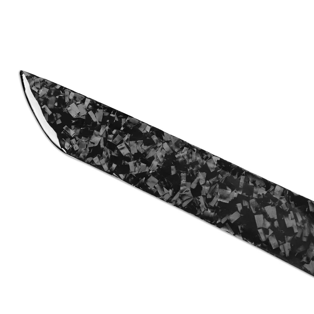 Forged Pattern Headlight Eyebrow Eyelid Covers for Toyota Tundra (2014-2021)