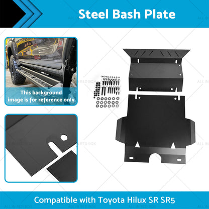 Steel Bash Plate for Toyota Hilux SR SR5 (2005-2015)