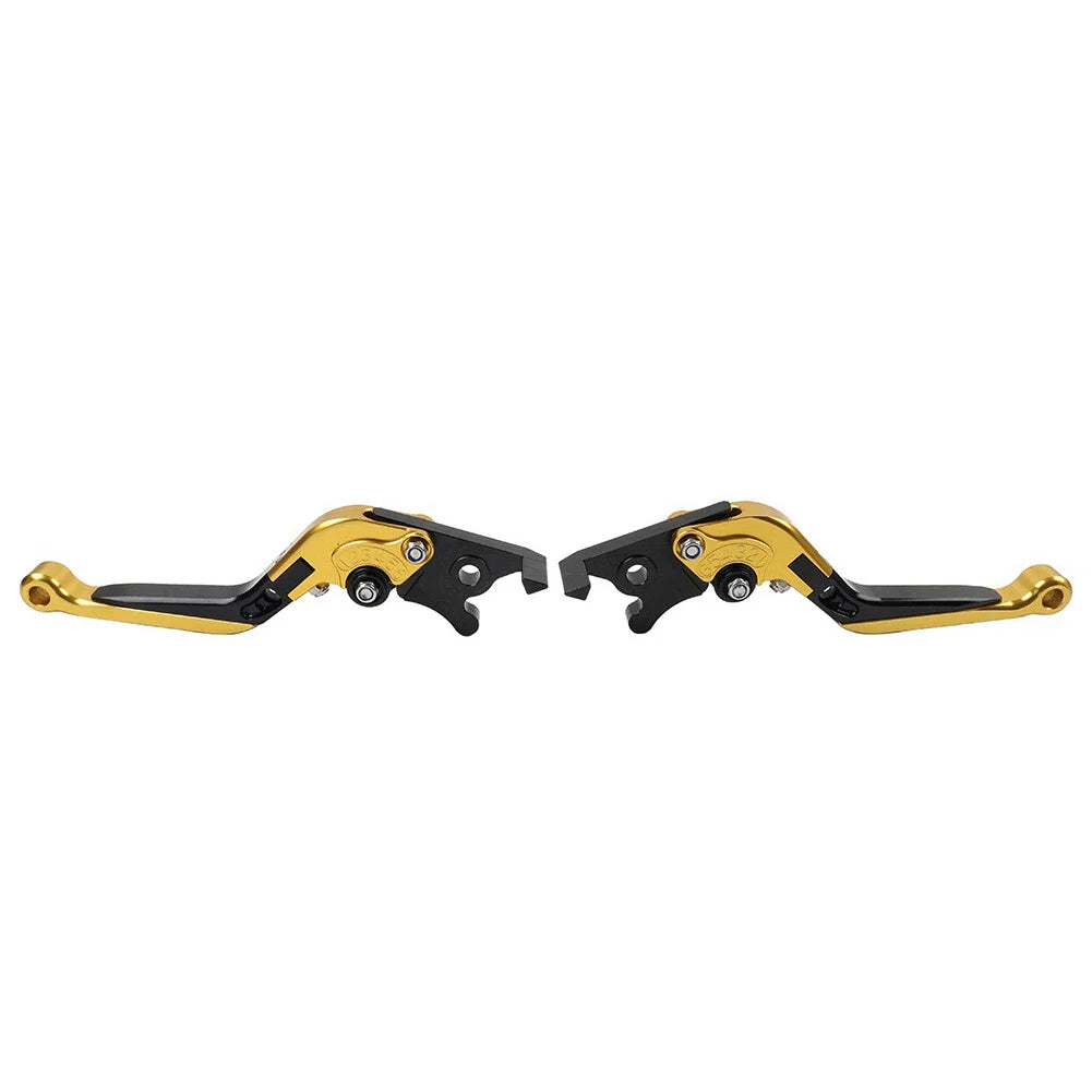 Extendable Brake Clutch Levers  Gold for BMW F650GS (2002-2007)