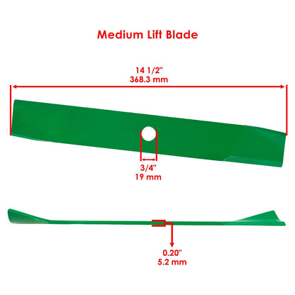 Deck Spindle Blade for Toro 37 Inch (05-37MS03) (2005–2015)