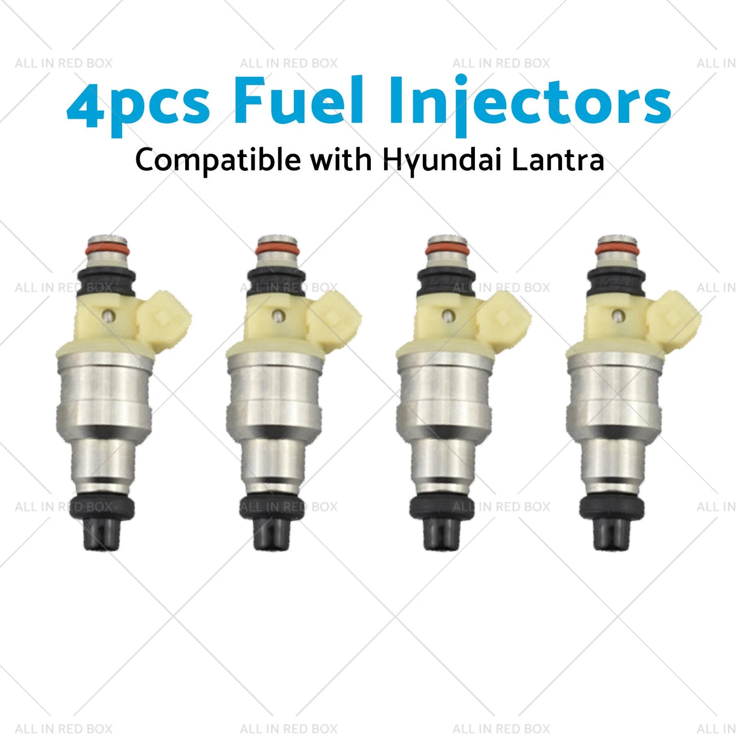 4 x Fuel Injectors for Hyundai Lantra J1 1.6L G4CR (1996-2000)