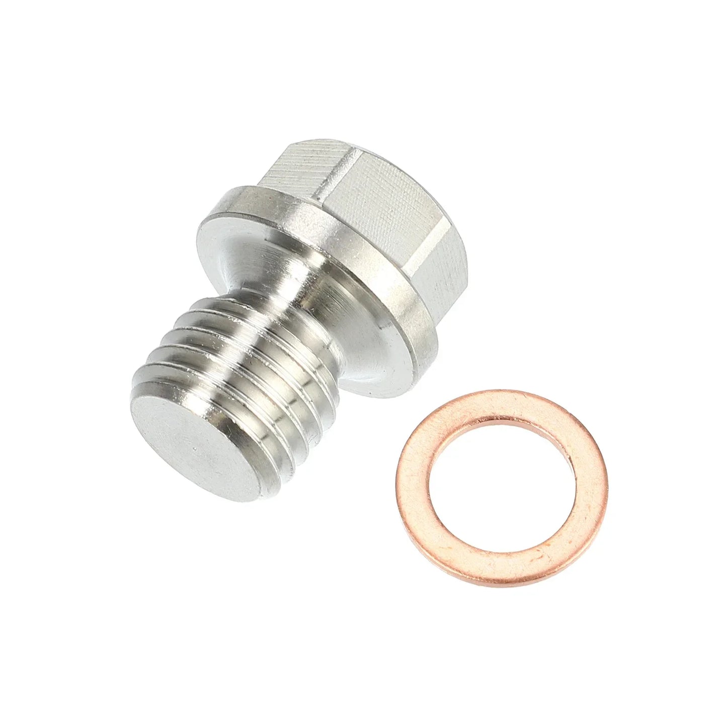 M12x1.5 Engine Oil Drain Plug Set with Washer for Mercedes-Benz