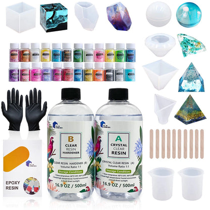 Epoxy Resin UV Color Pigment Paste for Art & DIY (1:1)