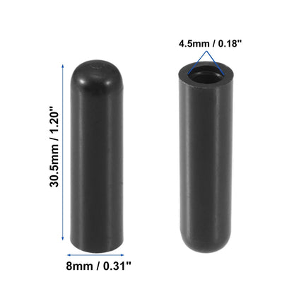 Door Lock Rod Knob Black for BMW 328i (2007-2013)
