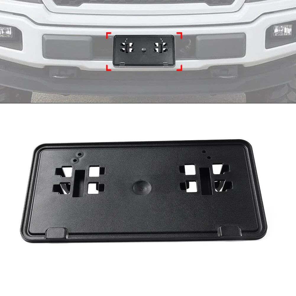 Front Bumper License Plate Mounting Bracket for Ford F-150 (2018-2020)