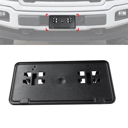 Front Bumper License Plate Mounting Bracket for Ford F-150 (2018-2020)