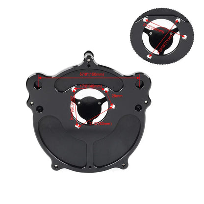 Air Cleaner Intake Filter for Harley Dyna FXR Touring Softail (1993-2017)