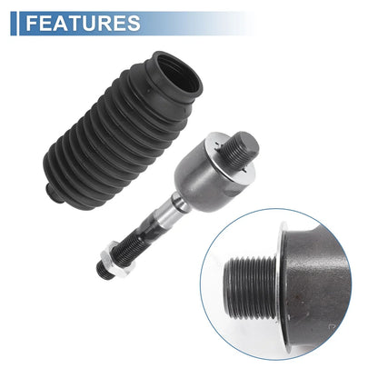 4 x Front Inner Tie Rod End Links for Honda Accord & Acura TL (2003-2007)