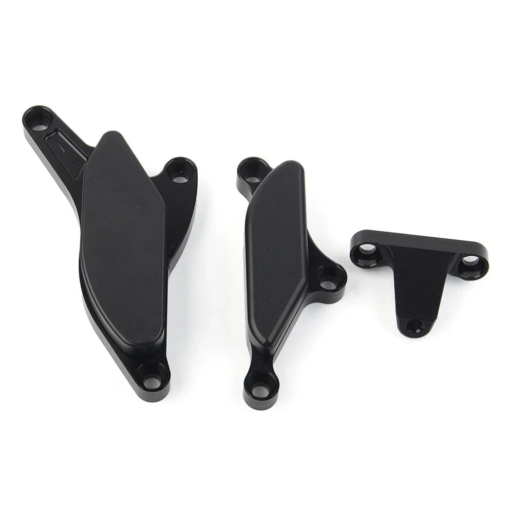 Black Engine Slider Frame Crash Protector Guard for Kawasaki Ninja ZX10R (2008-2010)