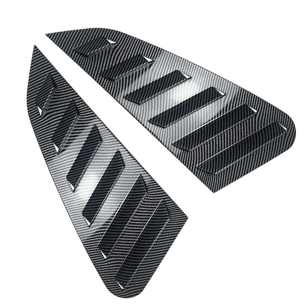 Carbon Fiber Rear Window Louvers for Subaru WRX (2011-2014)