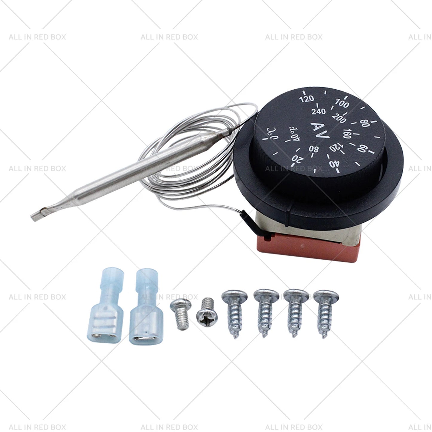 Radiator Fan Control Switch Thermostat 12V for Vehicle (0-120°C)