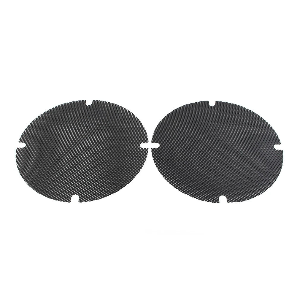Mesh Rear Passenger Speaker Grill Covers for Harley Touring (2014-Current)  Black
