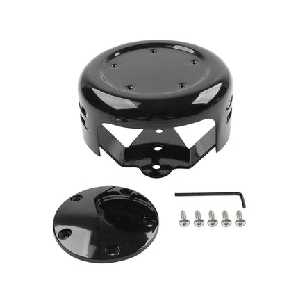 5 Hole Horn Cover for Harley Dyna Softail Sportster XL (1991-2023) Black