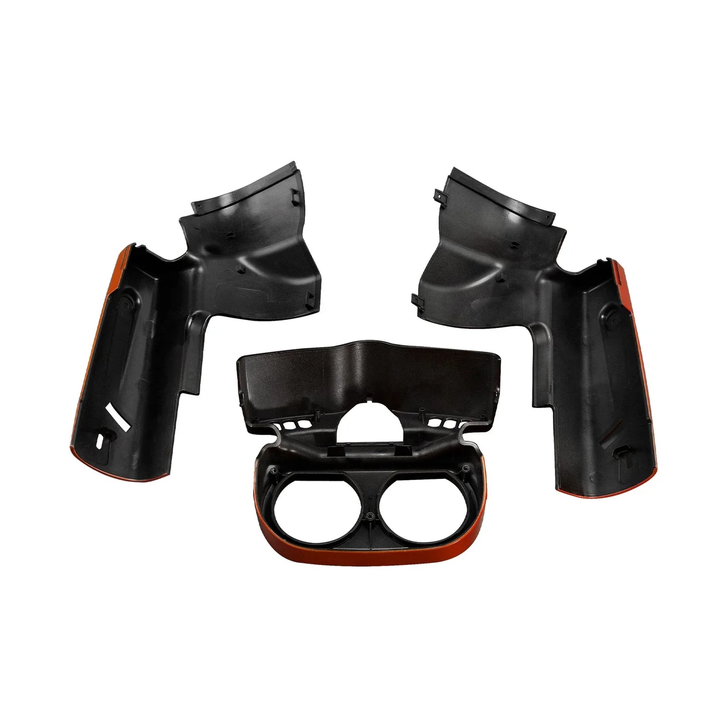 Instrument Housing for Harley Road Glide (2015-2023) Scorched Orange/Black