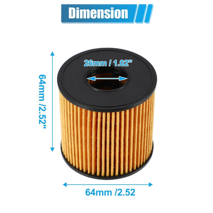 Engine Oil Filter 2 x for Hyundai Elantra 2.0L (2021-2022)
