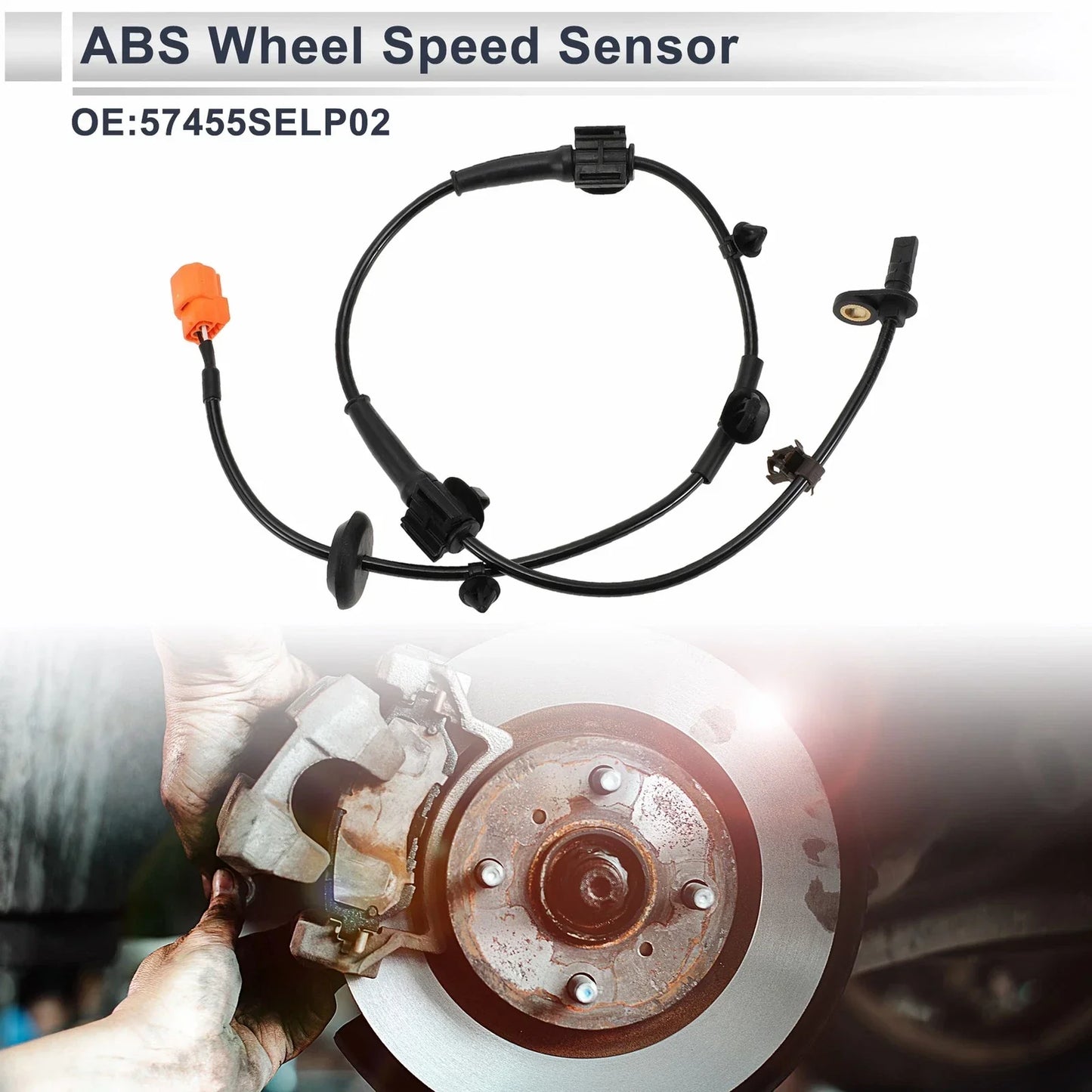 ABS Wheel Speed Sensor for Honda Jazz (2002-2008) - 1 x Front Left Sensor