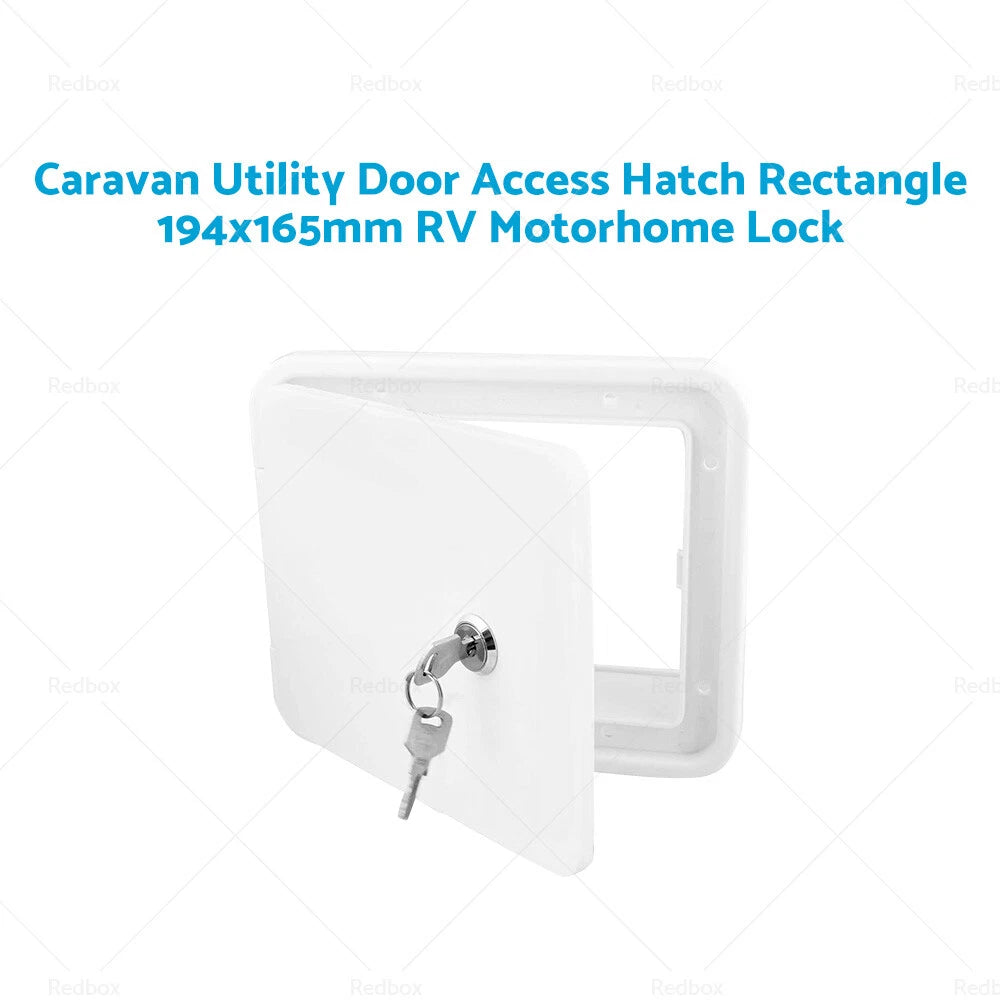 Utility Door Access Hatch 194x165mm for Caravan RV Motorhome
