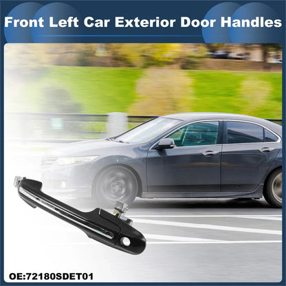 Front Left Exterior Door Handle for Honda Accord (2018-2023) Silver Tone
