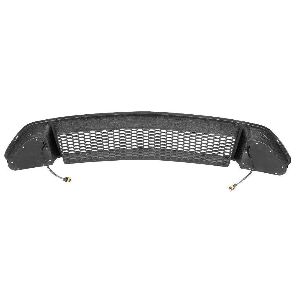 LED DRL Light Front Bumper Mesh Grill for Ford Mustang (2015-2017)