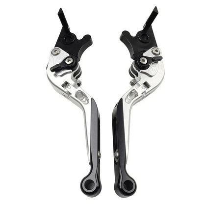 Silver CNC Folding Extendable Brake Clutch Levers for BMW S1000XR (2015-2021)