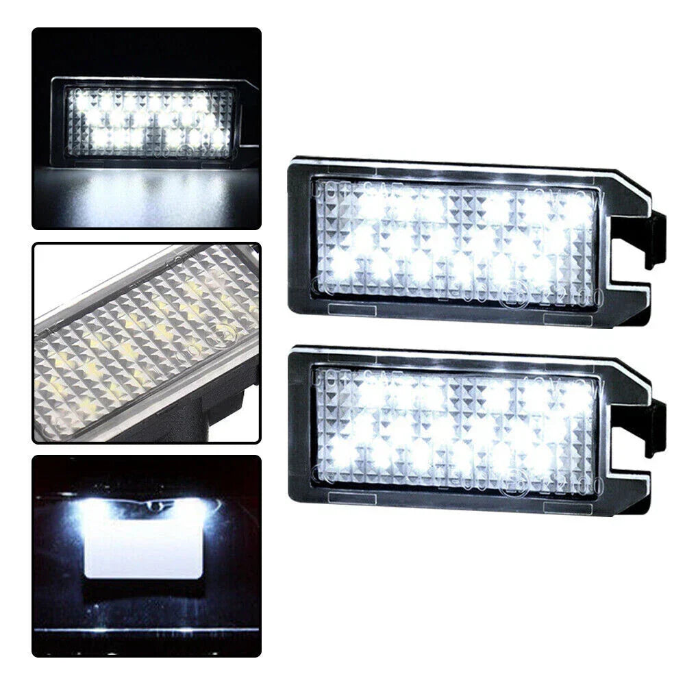 Number Plate Light for Jeep Grand Cherokee, Compass, Fiat 500 (2013-2019)