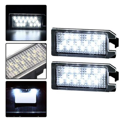Number Plate Light for Jeep Grand Cherokee, Compass, Fiat 500 (2013-2019)