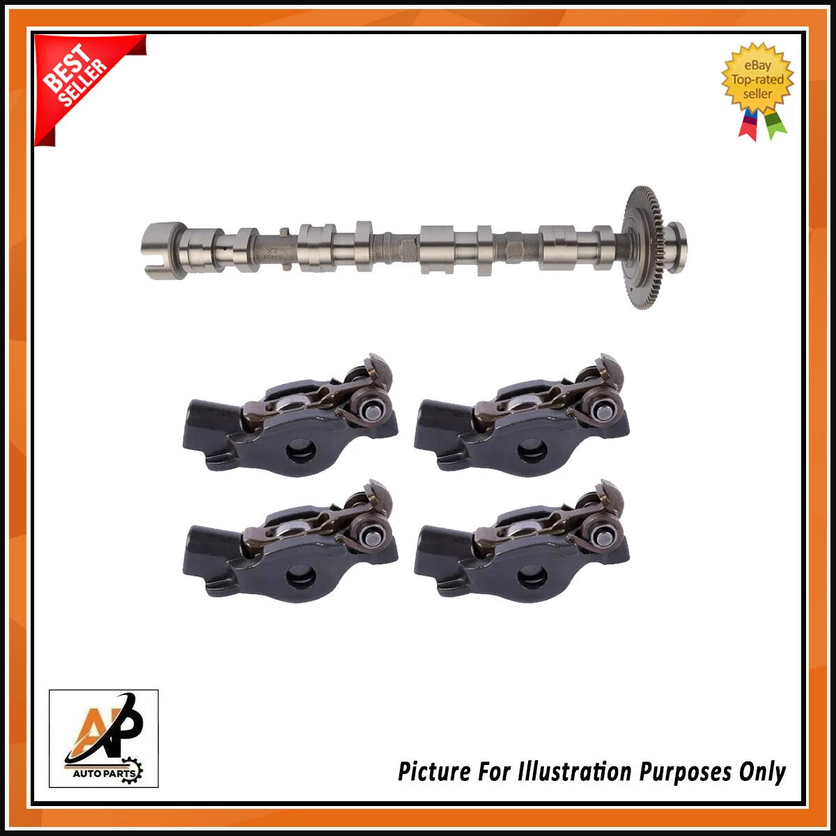 Exhaust Camshaft Rocker Arms Replacement for Mazda SHY1 SHY4 (2014–2019)