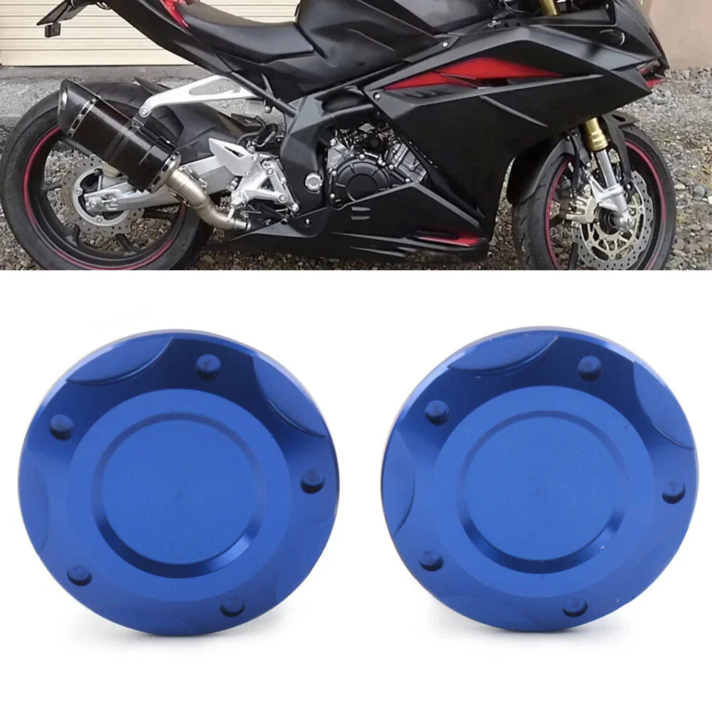 Blue Frame Hole Caps Plug Cover for Yamaha YZF-R3 MT-03 R25 MT25 (2015-2023)