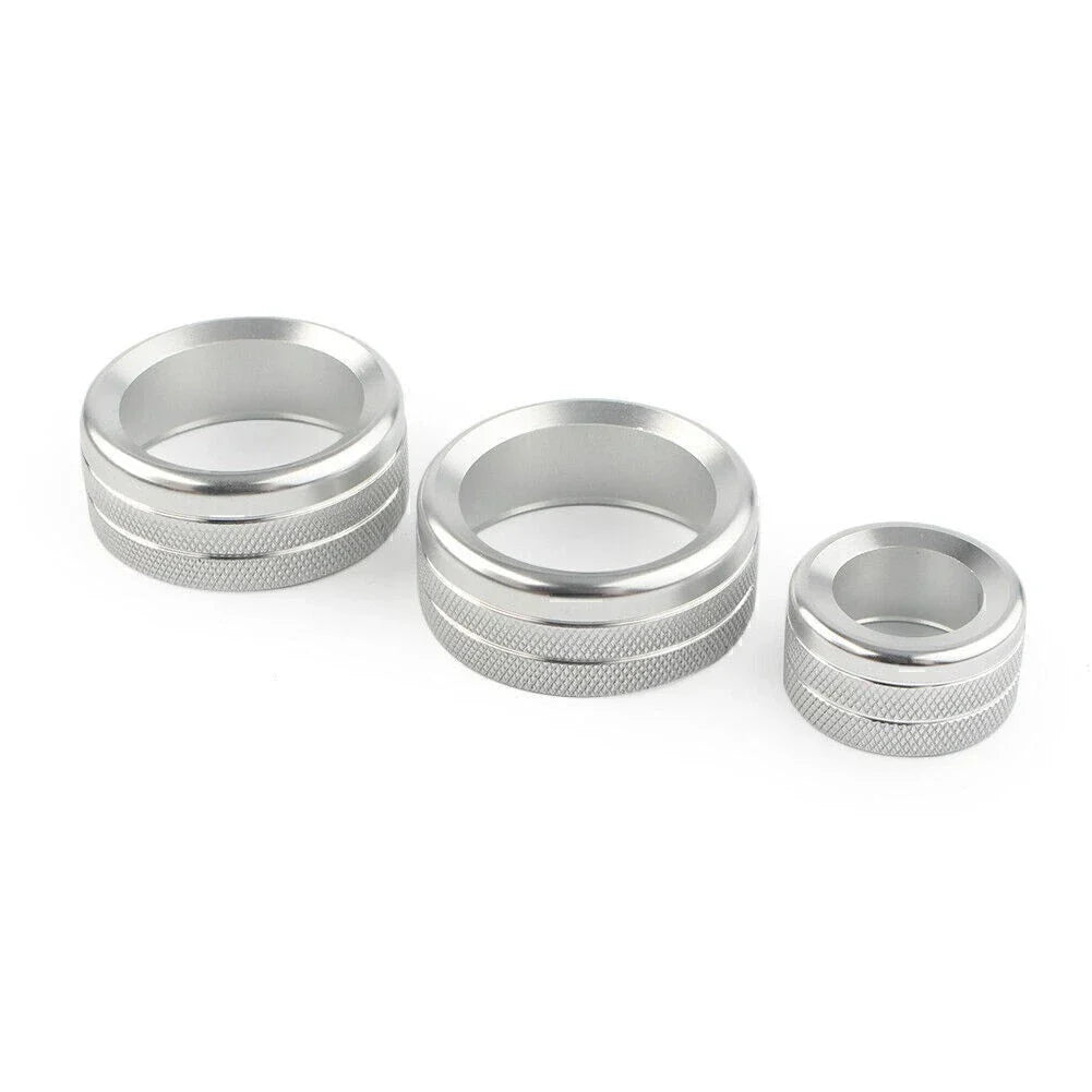 Air Condition Knob Switch Trim Cover Ring for BMW GT X1 X3 X4 X5 X6 (13-18)
