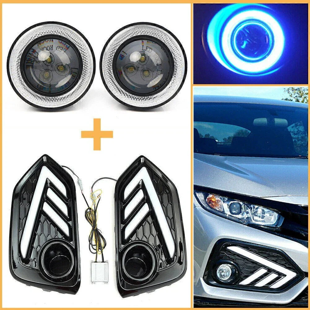 LED Daytime Running Turn Signal Lights for Honda Civic (2017-2019)