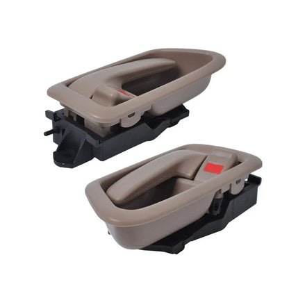 2 x Left/Right Inside Door Handle Beige for Toyota Camry (1997–2001)