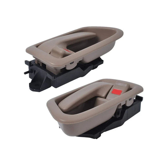 2 x Left/Right Inside Door Handle Beige for Toyota Camry (1997–2001)