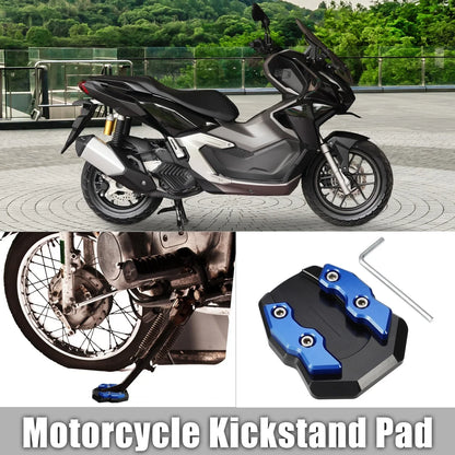 Kickstand Pad for Honda Adv-160 2022 with Wrench - Black Blue