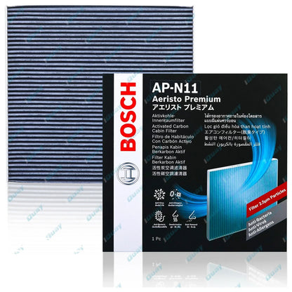 Bosch Aeristo Premium Cabin Air Filter for Nissan Micra K13 2010-2016